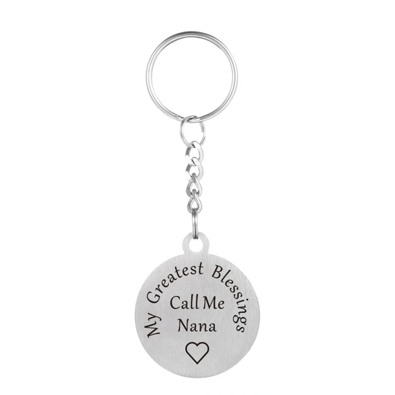 Кулон из нержавеющей стали с выгравированными буквами и сердечками|Ожерелья