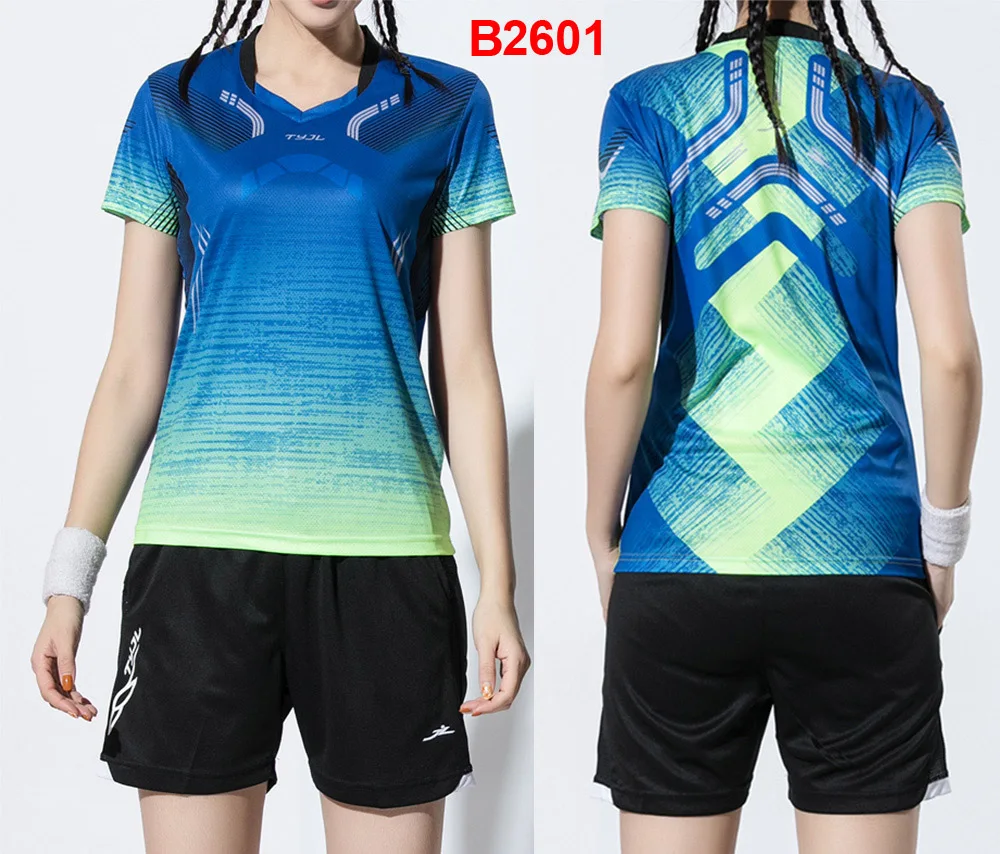 

New Qucik dry Badminton set Women, sport shirts , Tennis Tracksuit , Badminton clothes , Tennis clothes set , Sports suits
