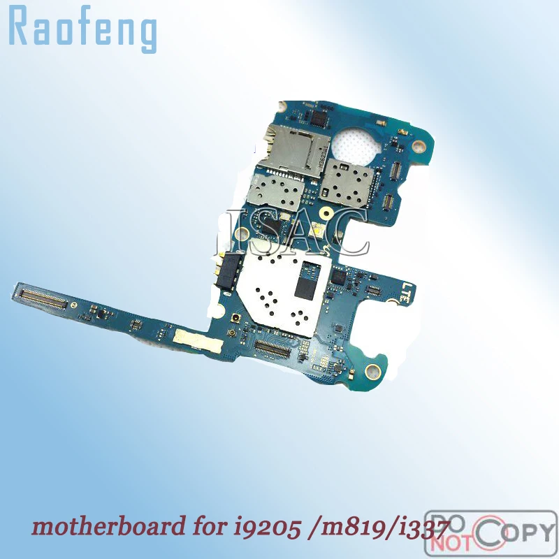 Raofeng хороший тест перед отправкой i527 m819 i9205 материнская плата для samsung galaxy mega 6,3 разблокирована i9205 материнская плата логическая плата