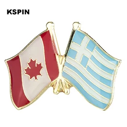 KS-2191 Значок металлический Канада и страна Uruguay флаг брошь значки для одежды в значках безопасности булавка брошь KS-2191 - Цвет: KS-2191