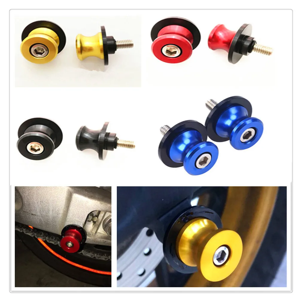 

6mm Motorcycle CNC Swingarm Sliders Spools Paddock Stand Bobbins Swing Arm For YAMAHA MT-10 MT 10 FZ-10 FZ10 MT10 2015 2016 2017