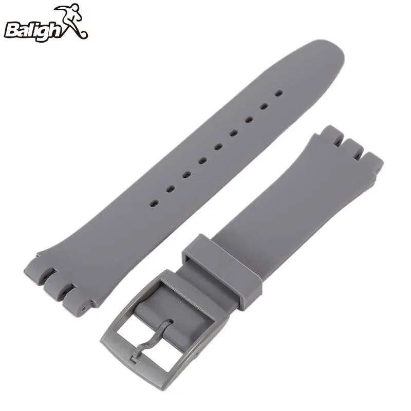 Triangle Fork Strap Silicone 17 19 20mm Width Watchbands With 6 Colors Optional Transparent Uhrarmband | Наручные часы