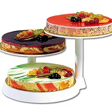 3 Слои Свадебная вечеринка подставка для торта лестницы-шаговый мульти Слои Пластик Дисплей стенд кекса Кухня выпечки Инструменты для тортов