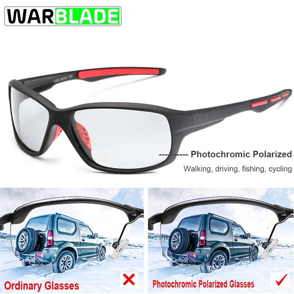 WarBLade الرياضة اللونية الاستقطاب نظارات الدراجات نظارات دراجة الزجاج MTB الدراجة دراجة ركوب الدراجات الصيد WarBLade الرياضة اللونية الاستقطاب نظارات الدراجات نظارات دراجة الزجاج MTB الدراجة دراجة ركوب الدراجات الصيد