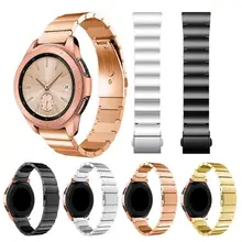 Замена Нержавеющая сталь ремешок для часов Ремешок для samsung Galaxy часы 42 мм/для Garmin Vivomove HR/для Garmin Vivoactive 3