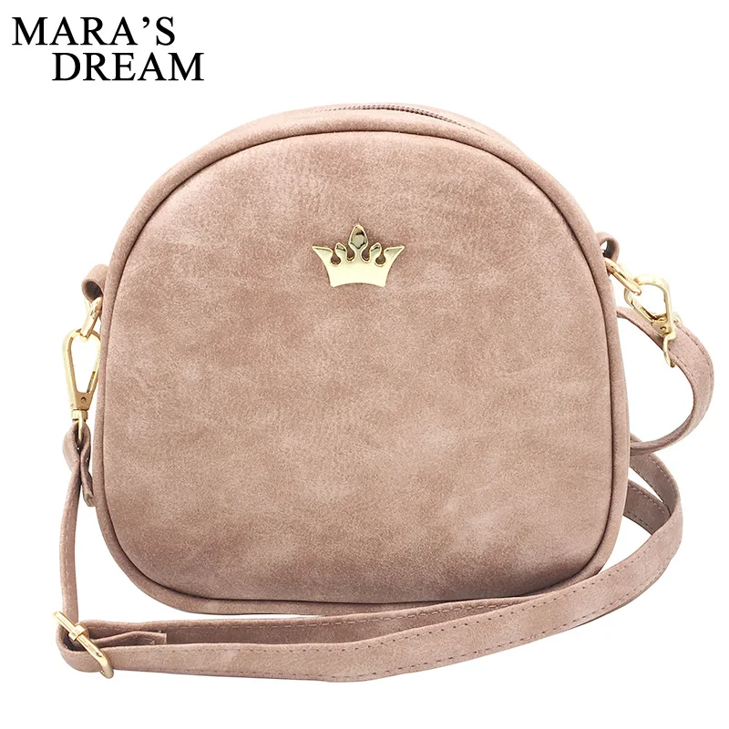Mara's Dream 2018 Fashion Women Handbag Messenger Bags PU Leather Shoulder Bag Lady Crossbody Mini Bag Female Crown Evening Bags Mara's Dream 2018 Fashion Women Handbag Messenger Bags PU Leather Shoulder Bag Lady Crossbody Mini Bag Female Crown Evening Bags