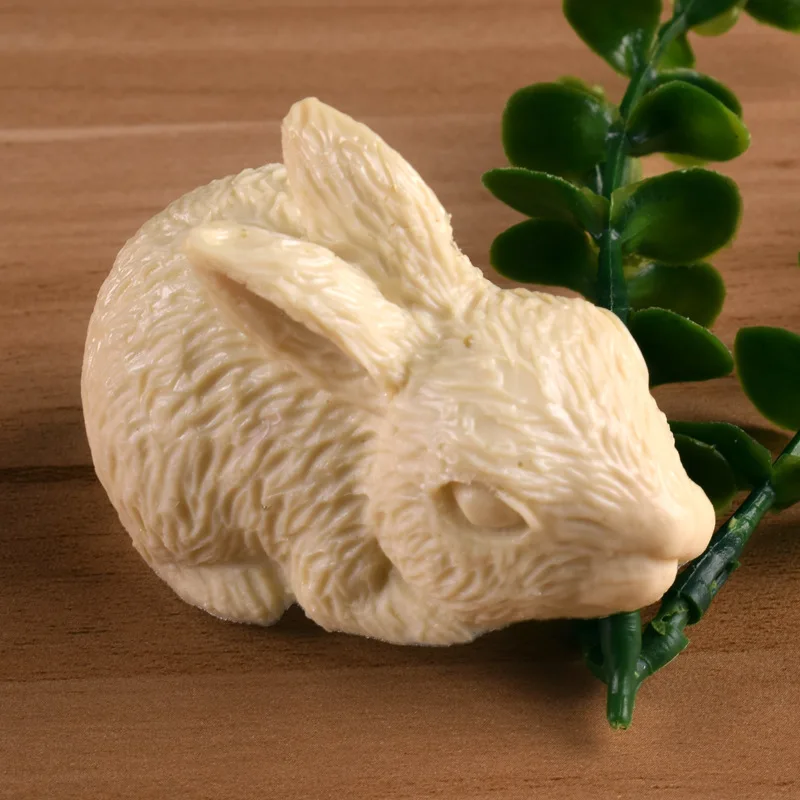 Стиль 3D силиконовая форма в виде кролика помадка формы Diy мыло формы для украшения торта желе для пудинга, конфет плесень
