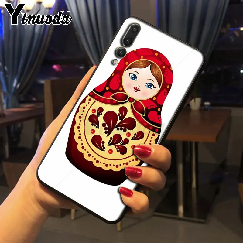 Cute Russian Dolls Pattern Matryoshka