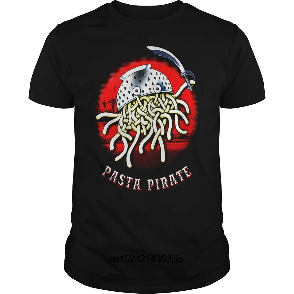 

Funny Men T Shirt Women Novelty Tshirt Pasta Pirate Flying Spaghetti Monster Pastafarian Fsm Cool T Shirt