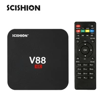 SCISHION V88 RK3229 Android 5.1 Smart TV Box 1G / 8G Quad Core KODI 16.1 XBMC 4K Mini PC WiFi H265 DLNA Miracast HD Media Player