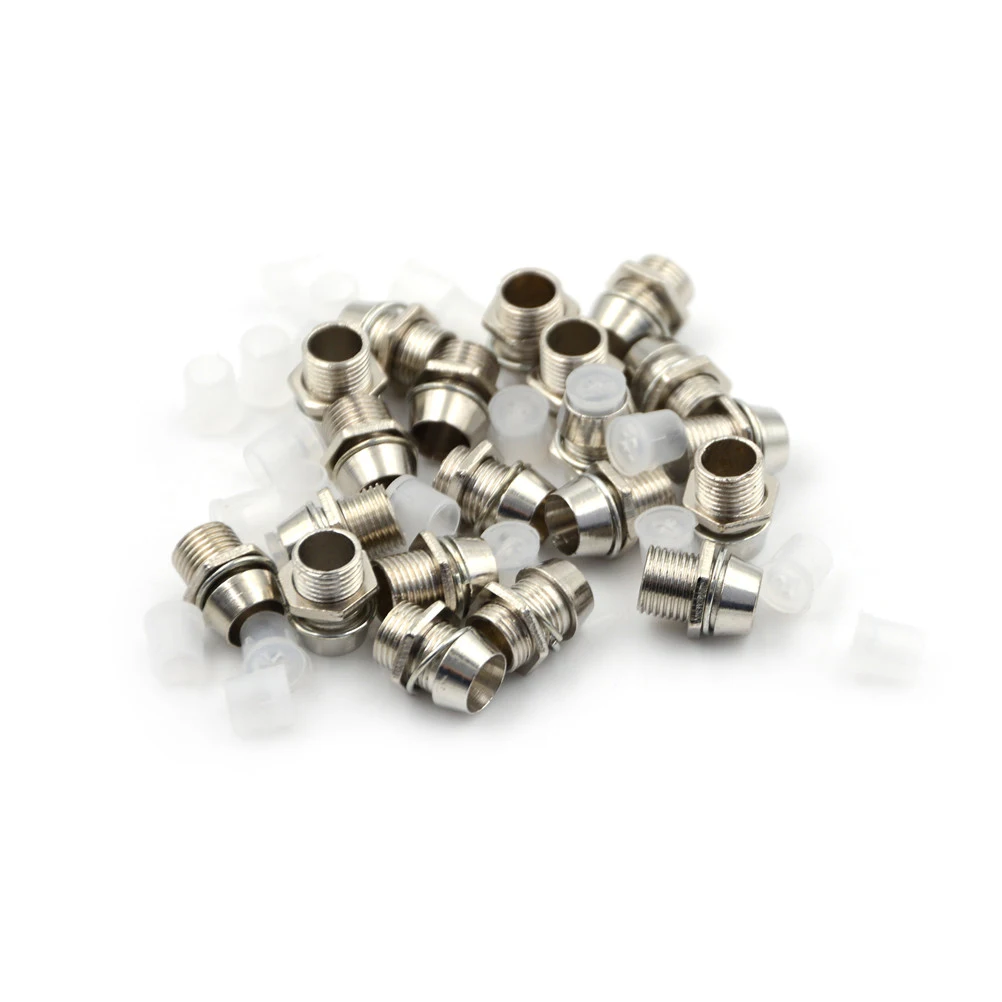 Медь 5 мм светильник на светодиодах светодиодный держатель Панель Дисплей с резьбовым креплением держатель Размеры 8 мм 20 шт./упак