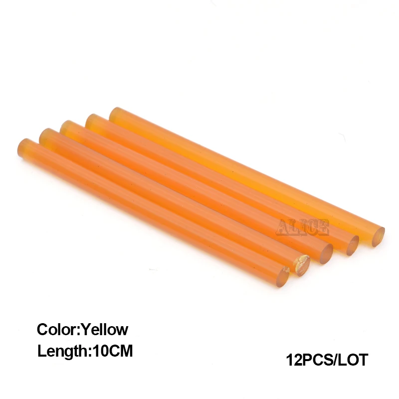 Hair Extensions Keratin Glue Sticks 10cm Hotmelt Glue Colored Hot Glue Sticks