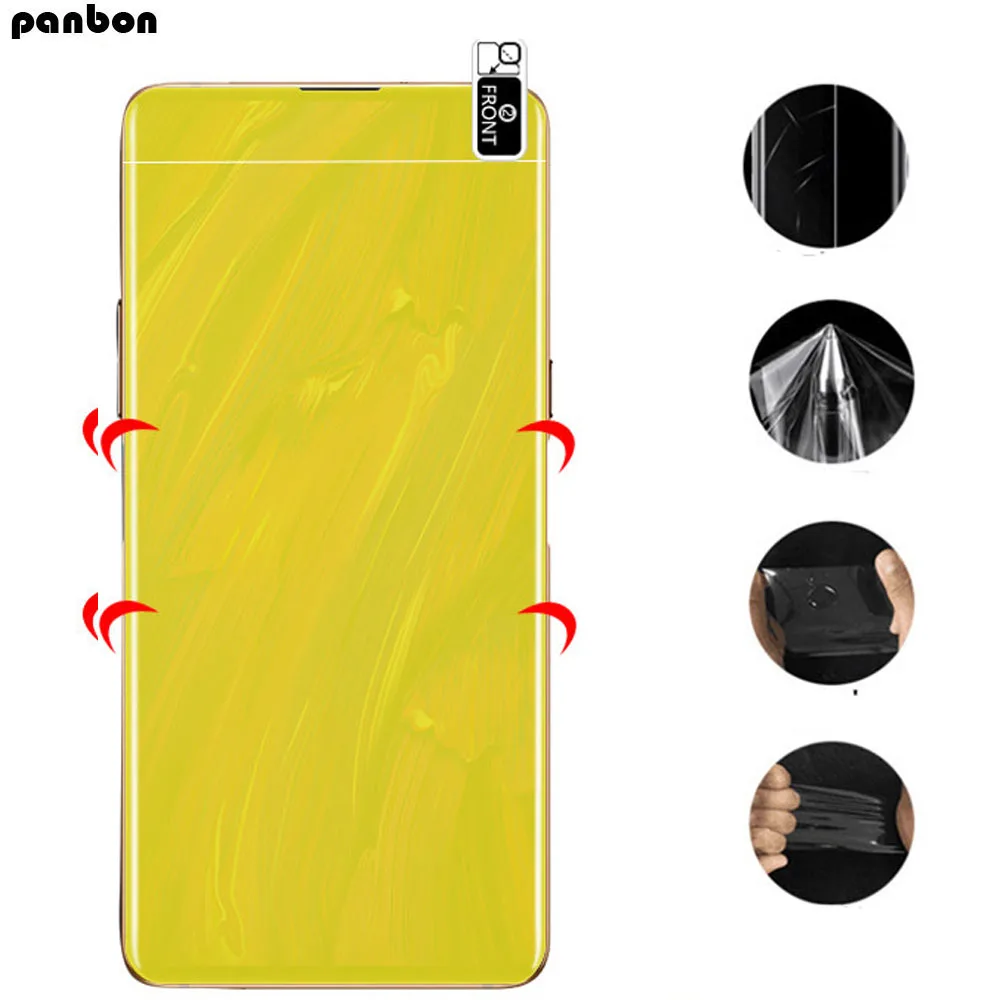 For ZTE Nubia X Z18 Z17 Z11 mini miniS Z17S Red magic Clear Transparent TPU Soft Case+Full Coverage Hydrogel nano Film | Мобильные