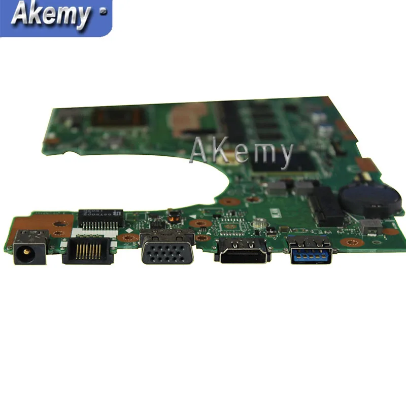 Akemy S400CA материнская плата для ноутбука For Asus S500CA S400C S500C S400 S500 протестированная