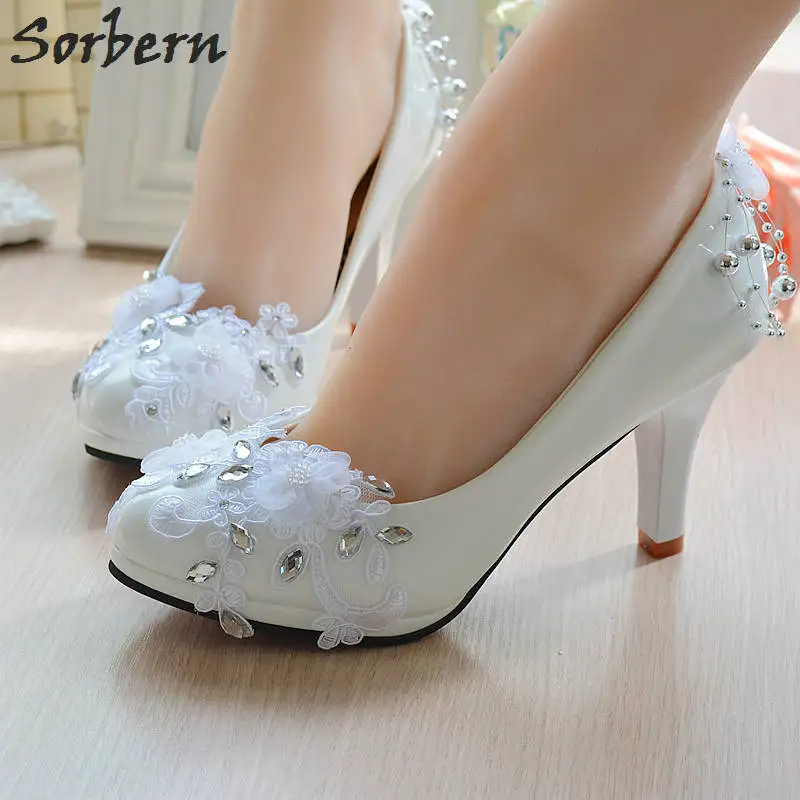 wedding pump heels