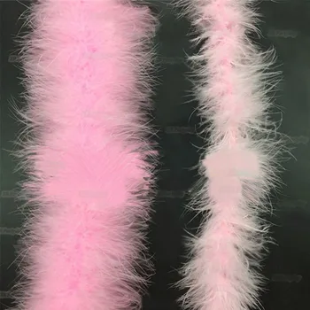 

NEW Thick DIY 2M Marabou feathers boas costumes dress up Garment Flower Decoration Clothing Accessories Party Decoration ation