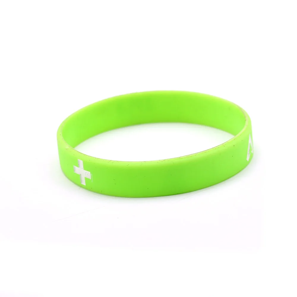 Armbanden спортивный силиконовый браслет для мужчин игры Apex легенды браслет для женщин Apex Hero 4 цвета браслет ювелирные изделия pulsera hombre Новинка - Окраска металла: green