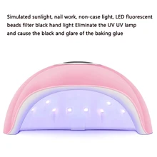 36 Вт Светодиодный светильник для гель-лака для ногтей USB УФ-лампа для сушки ногтей все для ногтей светодиодный инструмент для ногтей сушилка для гель-лака маникюр с датчиком