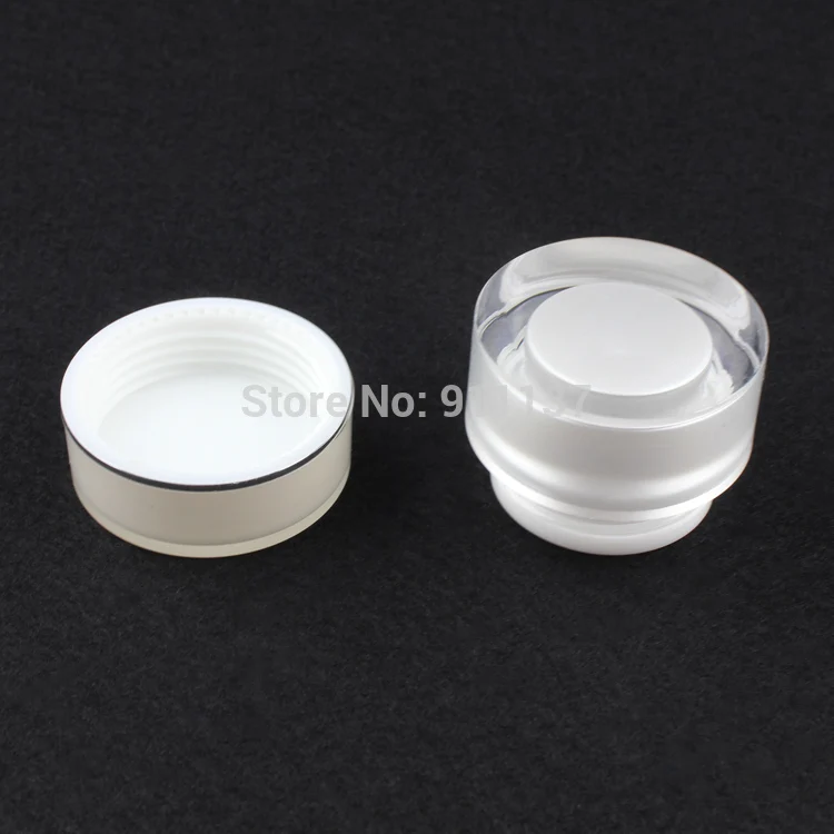 Boião de Creme com Tampa Jar para Unha Mini Cosméticos Plástico 5 ml Frasco Polonês | Atacado 5g Branco 3000 Pcs 3 3000 pcs mini cosméticos plástico 5 ml