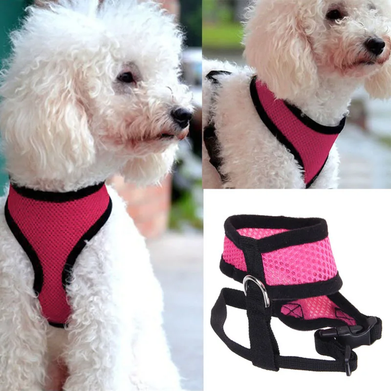 Buy Dog Vest Fashion Dog Harness Soft Air Nylon Mesh