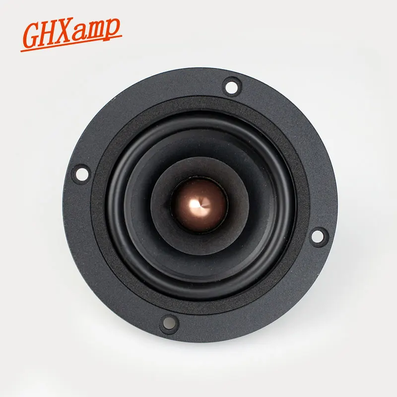GHXAMP Hifi 3 дюйма полный диапазон динамиков 8ohm 10 Вт пуля Неодимовый алюминиевый