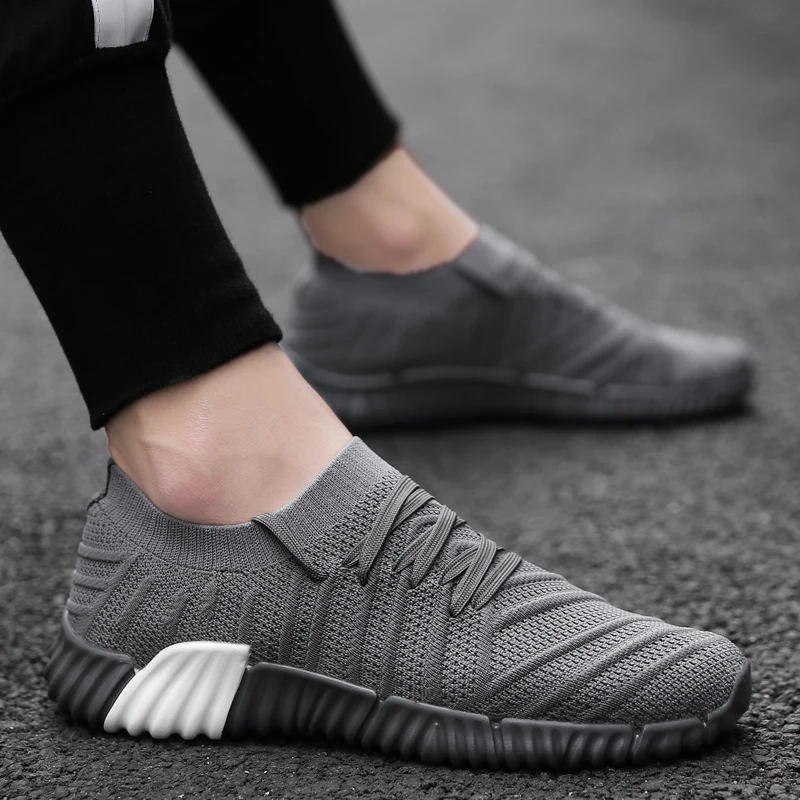 

2018 new Summer men's breathable mesh cloth of the trend of soft men's casual youth tide shoes 5