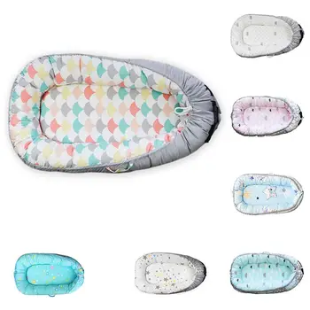 

Baby Nest Bumper Bionic Bed Portable Baby Bed Multifunctional Travel Crib Newborn Mattress Cotton Cradle