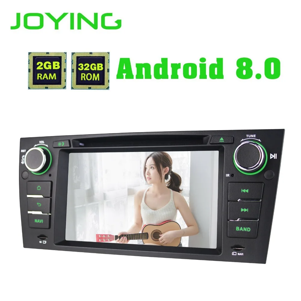 

7"Joying Single 1 Din Android 8.0 Car Radio Stereo GPS Navigation For BMW E90 E91 E92 E93 Head Unit NO DVD Multimedia Player