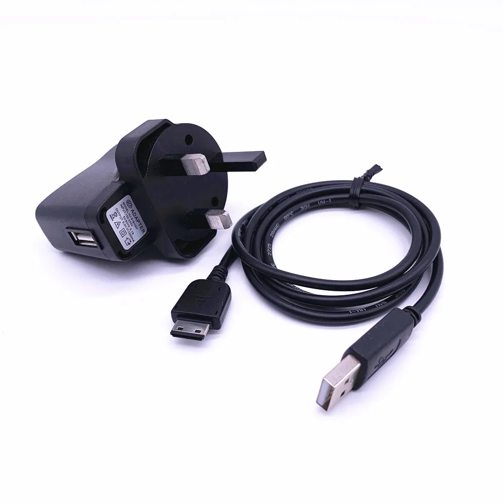 US AU EU UK Штепсель Зарядное устройство кабель для передачи данных для samsung I688 M128 J218 E251C L288 S5230 S5233 S5230C W239 F539 S7520U D780