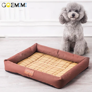 

2019 Pet Dog Cat Sleeping Mat Pad Summer Cooling Cushion Top Quality Small Medium Large Size Comfortable Dog Beds
