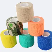 Gustalattoo аксессуары 6 шт. тату самоклеющиеся эластичные 5 см Широкий локоть тату-бандаж для ногтей ленты для защиты пальцев обертывание