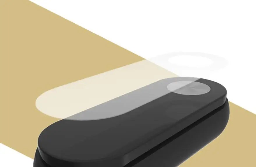 2 шт. 0 1 мм HD Защитная водонепроницаемая пленка для Miband LANDFOX Z1025 Прямая