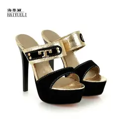 Новый Для женщин женские офисные острый носок OL Стиль высокой шпильки Сандалии для девочек женские туфли-лодочки для вечеринки свадебные