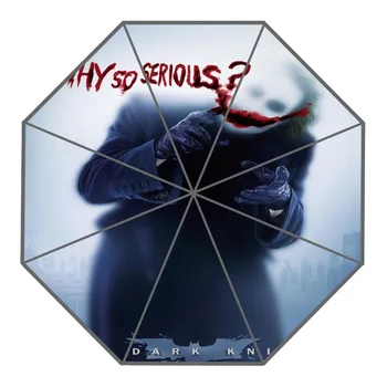 

New Arrive Custom joker Umbrellas Creative Design High Quality Foldable Rain Umbrella
