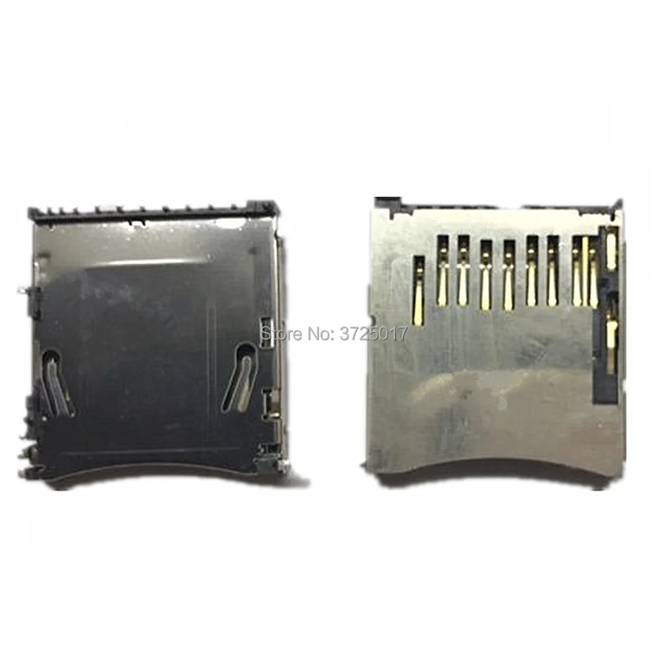 

1PCS Used Original SD memory card slot repair parts for Nikon D3000 D3100 D5100 D5000 D90 D7000 SLR