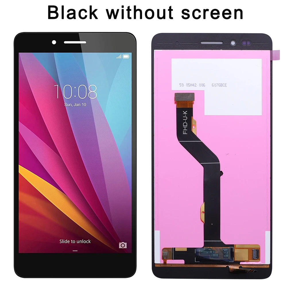 Ceny Huawei Honor 5X wyświetlacz LCD + ekran dotykowy + narzędzia FHD 100% nowy wymiana zespołu Digitizer dla Huawei GR5 5.5 cali KIW L21