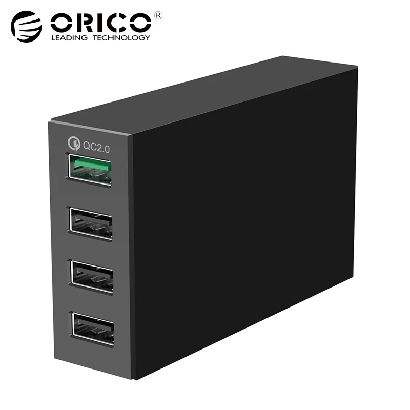 

ORICO Quick Charge 2.0 USB Travel Quick Charger Universal Smart Phone Charger Compatible with Samsung Xiaomi iPhone