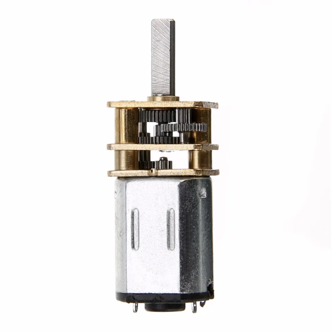 New Arrival DC 6V Mini Metal Gear Motor 200RPM with Gearwheel Model:N20 3mm Shaft Diameter For Power Tool