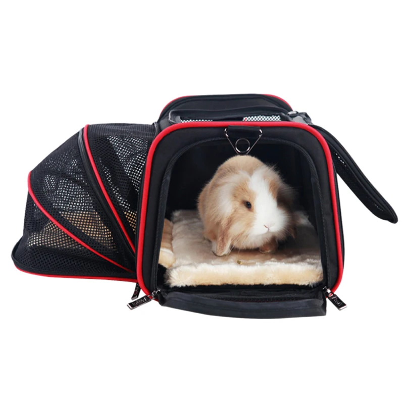 

Breathable Oxford Cloth Pet Car Bag Outdoor Portable Pet Shoulder Bag Multi-Function Folding Pet Bag Portable Pet Double Exhib