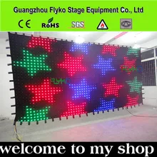 P10 6 м х 2 м продукт rgb гибкий мягкий светодиодный экран