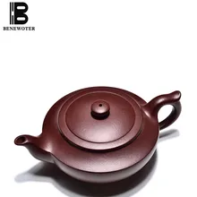 240cc yiixng Аутентичные фиолетовый глина Книги по искусству Чай горшок домой Посуда для напитков haibian pu'er горшок Чай церемония 188 мяч отверстий Zisha чайник подарки