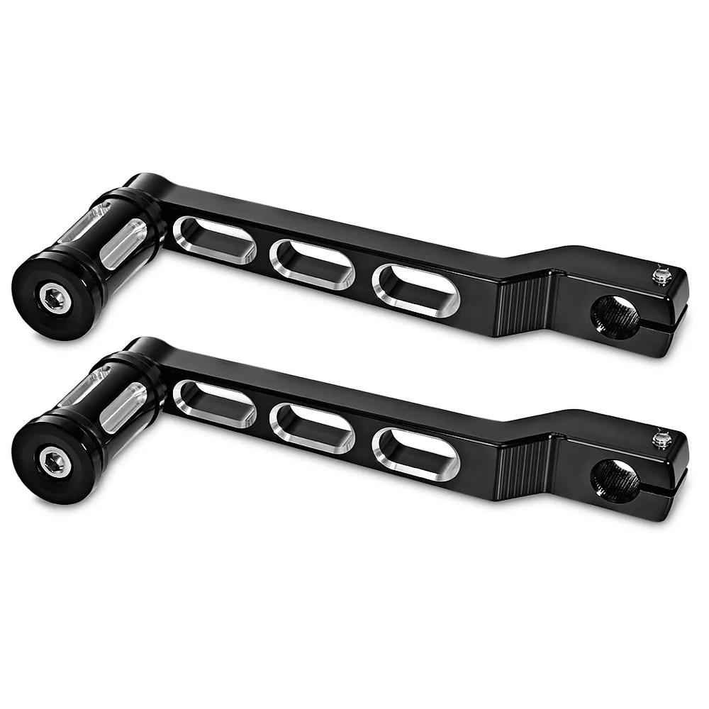 Pair Of Motorcycle Shifting Levers Footrests Brake Clutch Foot Gear