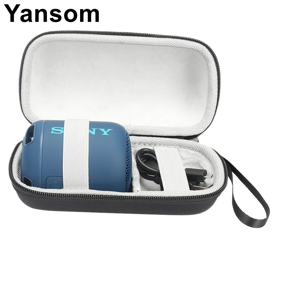 

Hard Travel Case for Sony SRS-XB12 XB10 Portable Wireless Bluetooth Speaker & Charger Pouch Storage Handbag Protective Bag Box