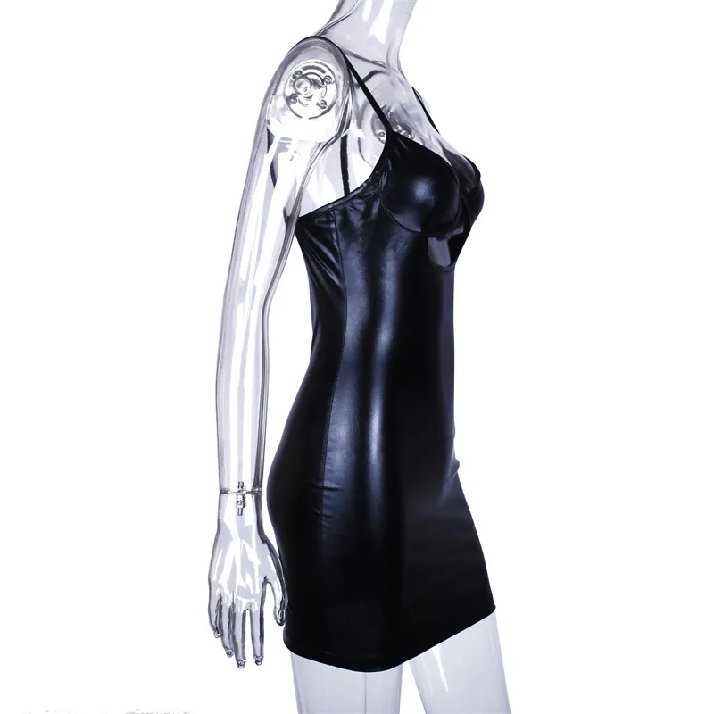 LVINMW сексуальное черное мини-платье с v-образным вырезом на бретельках летнее женское облегающее платье с открытой спиной женское Клубное платье для вечеринки