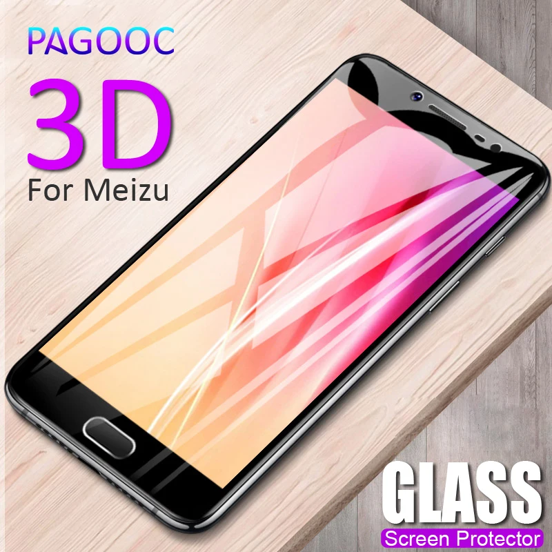 

Full cover Tempered Glass on the For Meizu M3 M3S M3E M5 M5S M5C M6 M6S M3 Note M5 Note M6 Note Pro 6 7 Screen Protective Glass
