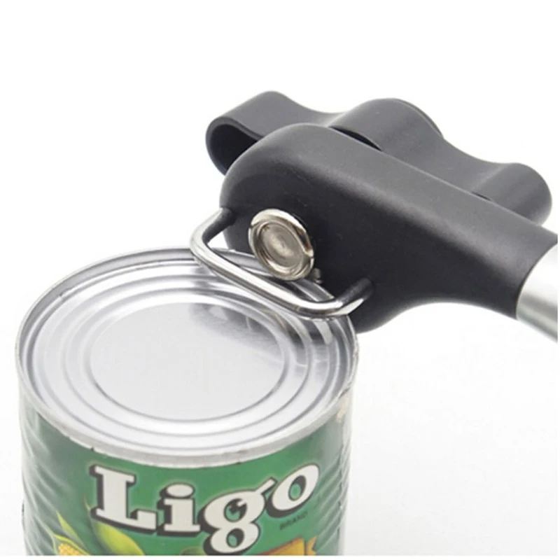 

Multi-function Safety Stainless Steel Tin Manual Can Opener Kitchen Craft Easy Beer Grip Bottle Opener Kitchen Gadgets