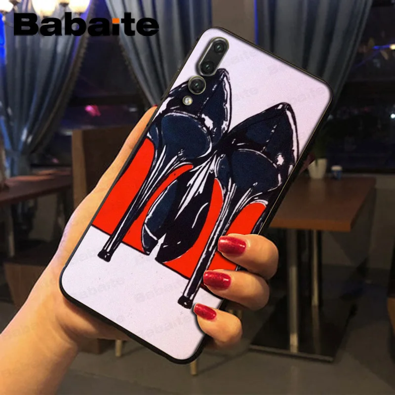 red high heel shoes girly 