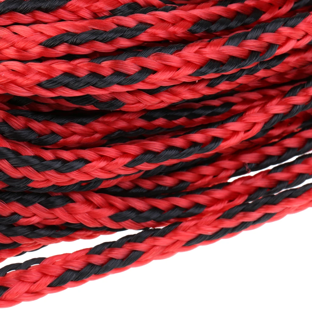 Professional Water Ski Wakeboard Kneeboard Tow Rope Line Cord with Handle for Camping Hiking Wakeboarding Boating Kayak Diving