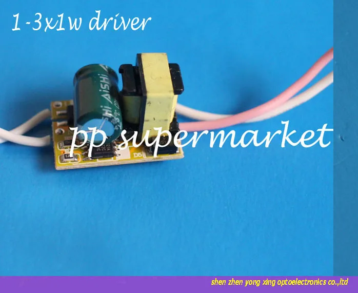 

10pcs 1-3x1w High Power LED lamp Driver Power Supply 85-265V 300ma
