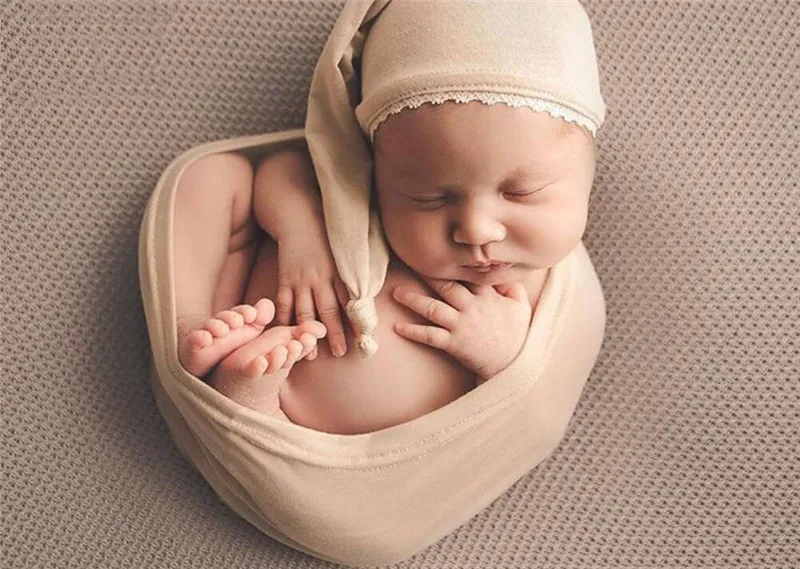 Ylsteed новорожденный реквизит для фотосессии растягивающиеся Детские фотовспышки одеяло новорожденный детский Пеленальный реквизит для фотосессии аксессуары
